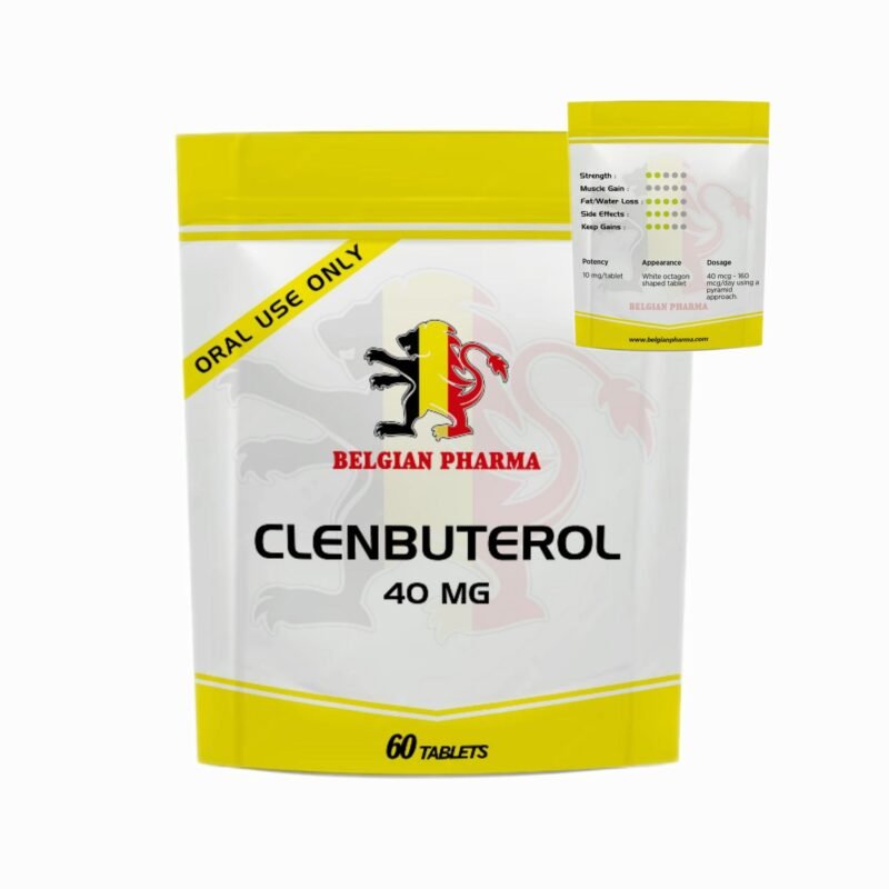 Belgian Pharma Clenbuterol 40 Mcg 60 Tablet