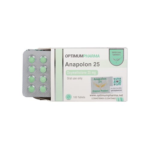 Optimum Pharma Anapolon 25 Mg 100 Tablet (Yeni Seri)