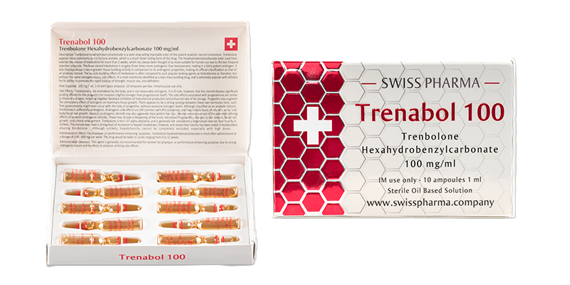 Swiss Pharma Trenbolone Hexa. (Parabolan) 100 Mg 10 Ampul